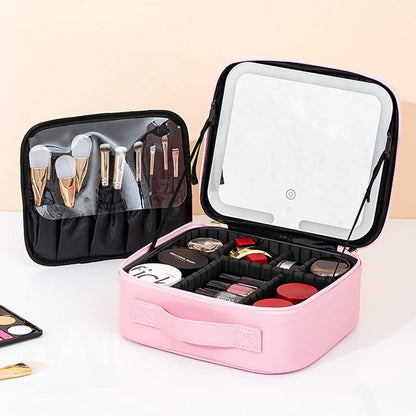 LED Makeup Travel Case