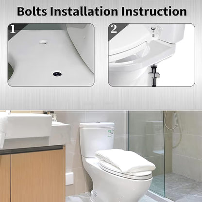 🔥Hot Sale🔥Heavy Duty Toilet Seat Fastener Bolt kit(A Set of 2 Pcs)🔥
