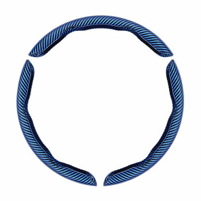 Non-Slip Half Cover Car Steering Wheel Protector | Easy Clip On Installation