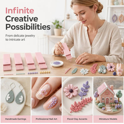 3D Printed Mini Clay Ball Maker Set