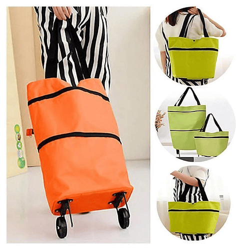 🔥LAST DAY-50% OFF🔥 2 in 1 Foldable Shopping Cart🎁