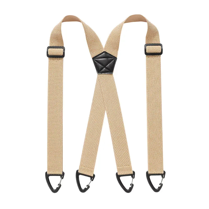 📢Men's X-Back Suspenders with Hook Clips