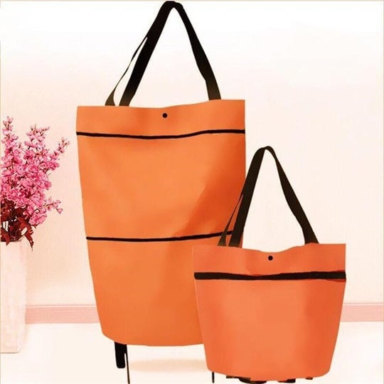 🔥LAST DAY-50% OFF🔥 2 in 1 Foldable Shopping Cart🎁