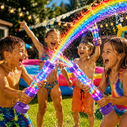🔥Last Day 50% OFF🌈 Turn Every Backyard Into a Rainbow Light Show💦