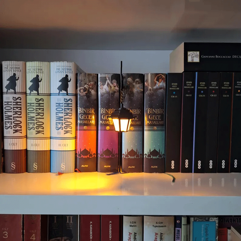 🎁Hot Sale 49% OFF🔥Library Lantern-Decorative Bookshelf Lighting