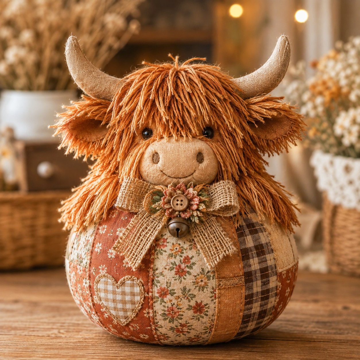 🎁Last Day 49% OFF - 🎄🎅Patchwork Fabric Doll DIY Kit