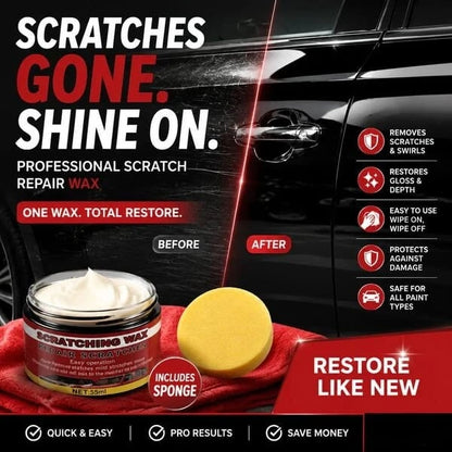 LAST DAY 60% OFF🔥Ultimate Car Scratch Remover Wax