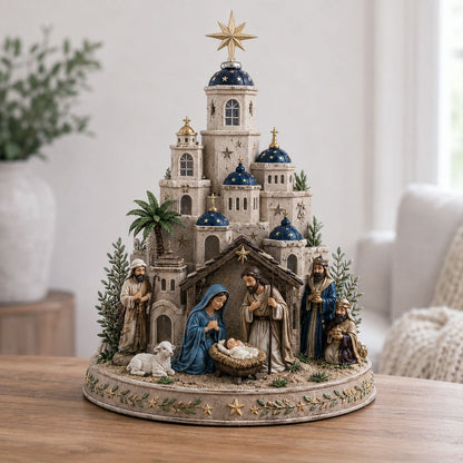 🔥LAST DAY 49% OFF一✨Bethlehem Nativity Church Light Tower✨