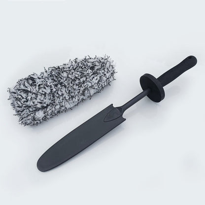 💎Wheel Barrel Brush, Cleaning Brush for Wheels, 1 Pack