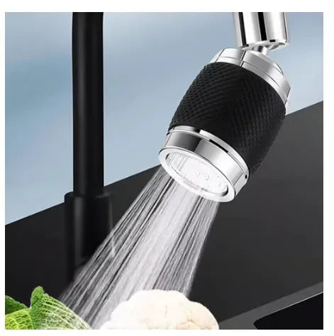 🔥Splash proof booster swivel kitchen filter tap