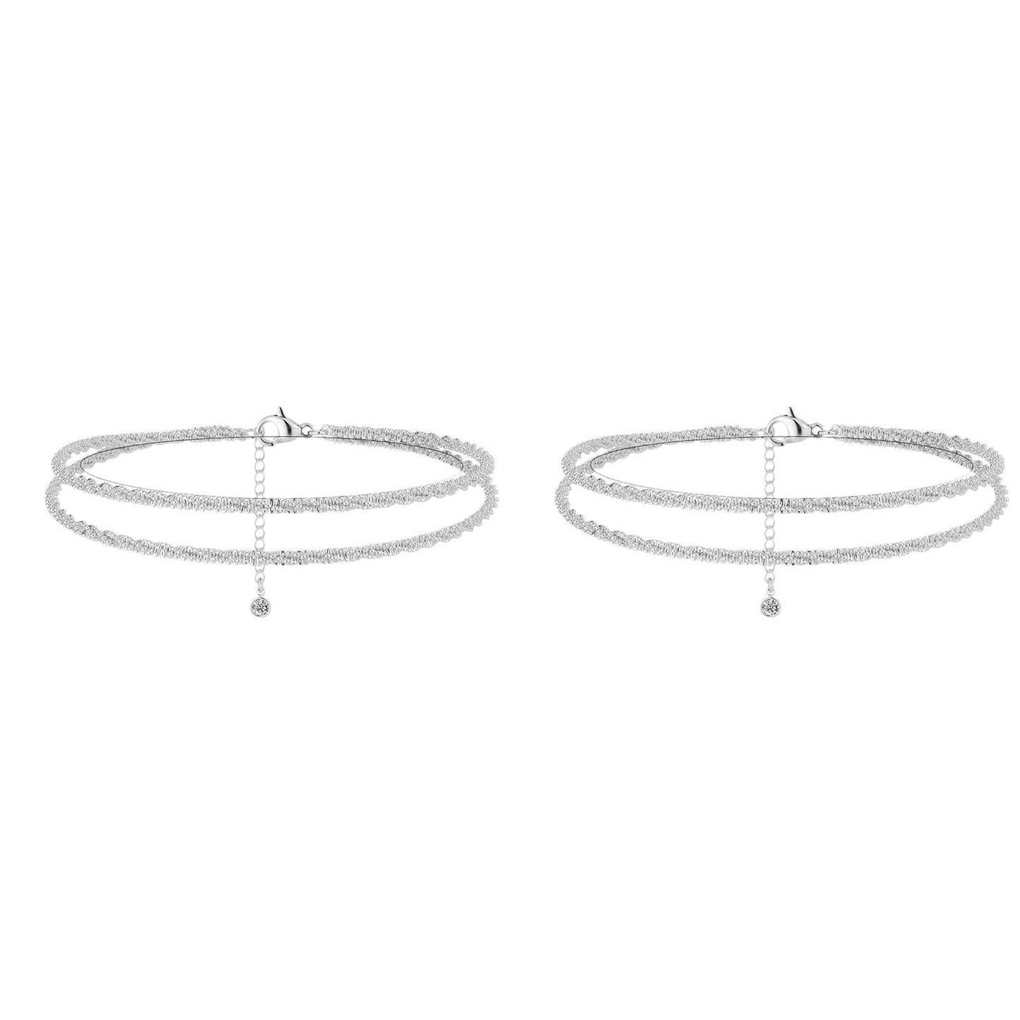 🎁HOT SALE 49% OFF🔥Dainty Layered Anklet For Women