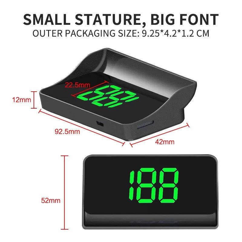 Head-Up Display GPS Digital Speedometer