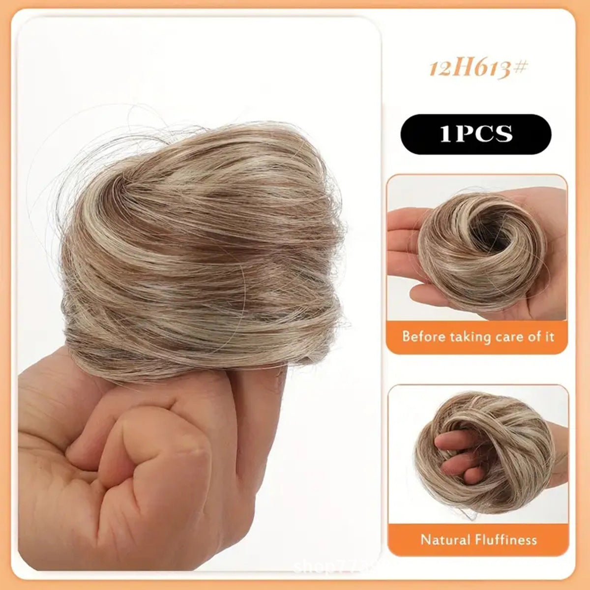 🏆🔥✨ Synthetic Messy Bun Hair Piece for Women, Curly Updo Scrunchie Extension for Instant Volume and a High Crown 💖