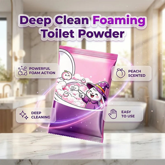 🔥HOT SALE🔥🛡️Automatic Foaming Toilet Bowl Cleaner Powder