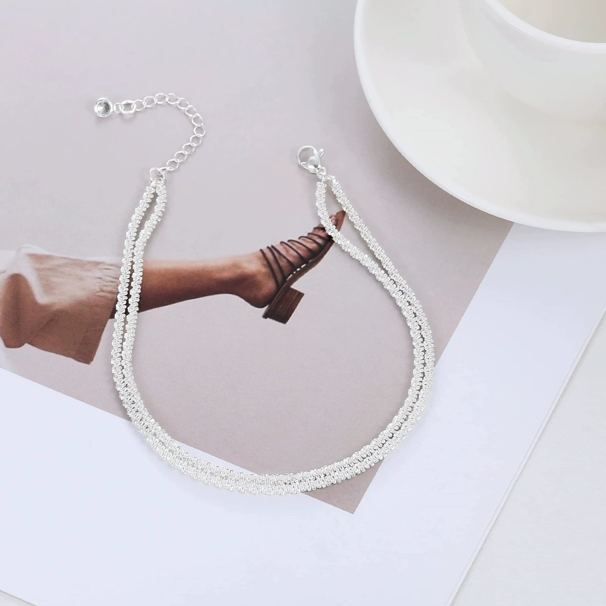 🎁HOT SALE 49% OFF🔥Dainty Layered Anklet For Women
