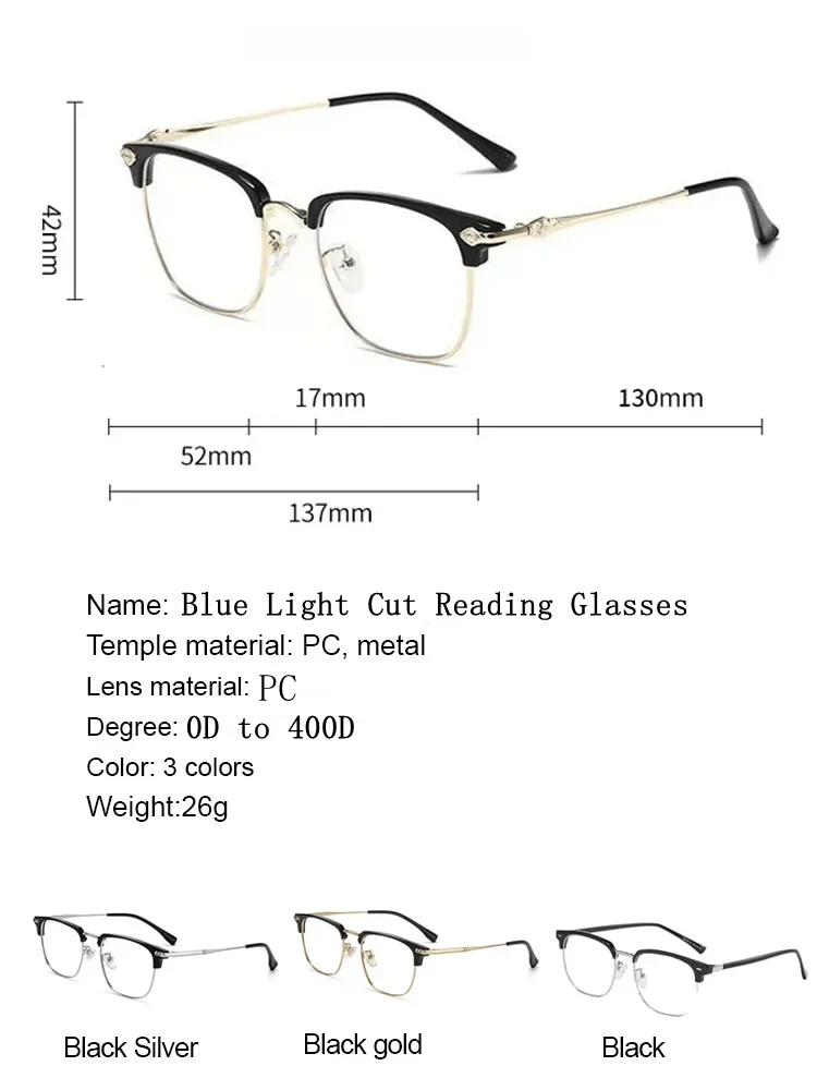👓Best Selling 50% Off🔥Anti-blue light presbyopia glasses