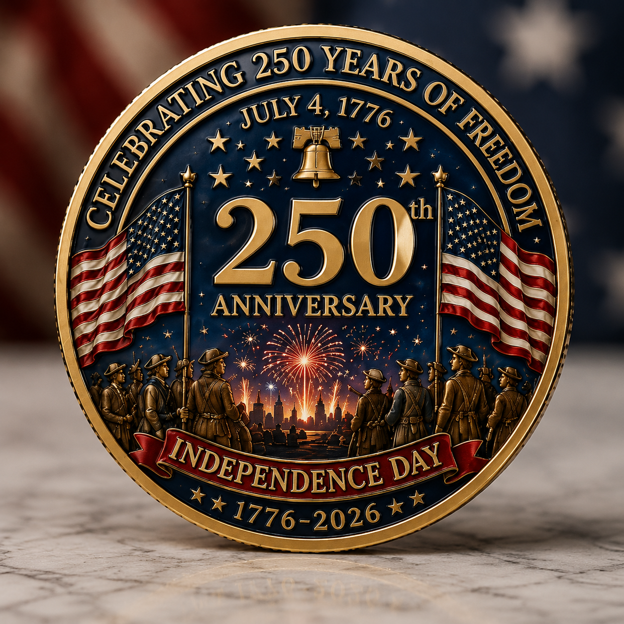 America 250th Anniversary Commemorative Coin