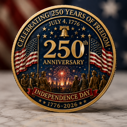 America 250th Anniversary Commemorative Coin