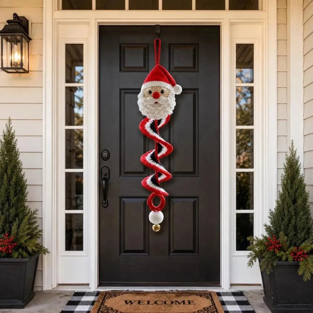 ☃️ DIY Spiral Crochet Snowman Kit