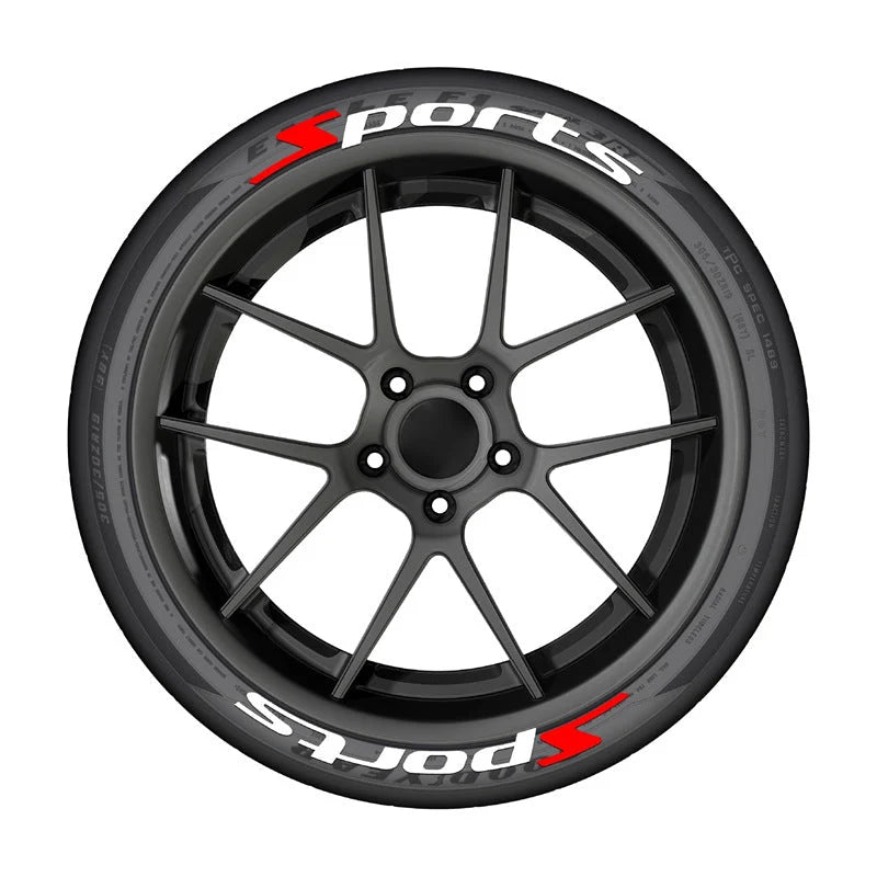4Pcs 3D Car Tire Stickers – Waterproof Universal Wheel Decals | Motorcycle Auto Exterior Accessories
