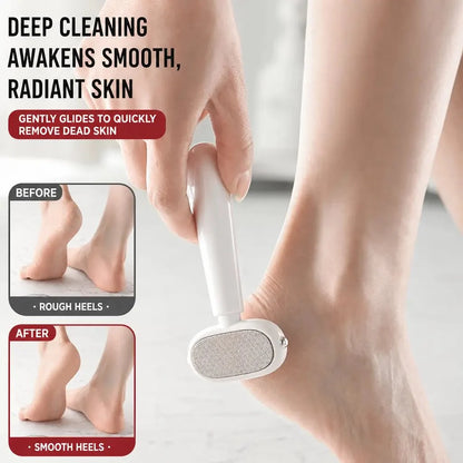 Dual‑Sided Foot Callus Remover, Replaceable Stainless Steel Blade Foot Scraper 🦶