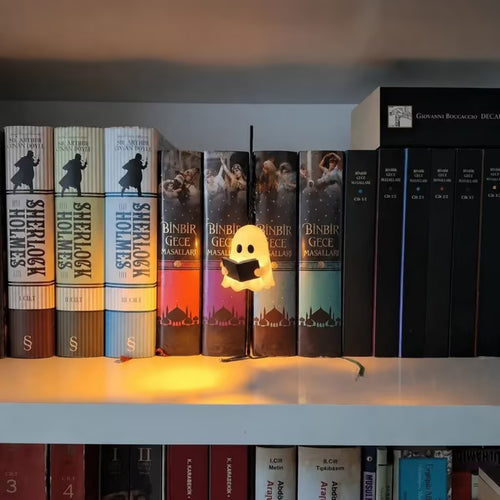 👻 Summer Halloween 🔥 New Arrivals - Ghost Bookshelf Lantern