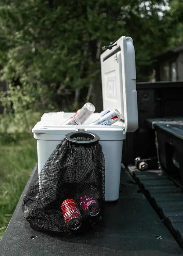 ⚡️ Sale 49% OFF Cooler Can - Outdoor Cooler Trash Can Accessory - Matte Black Finish