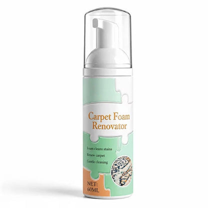 Waterless Carpet Foam Stain Remover with Towel