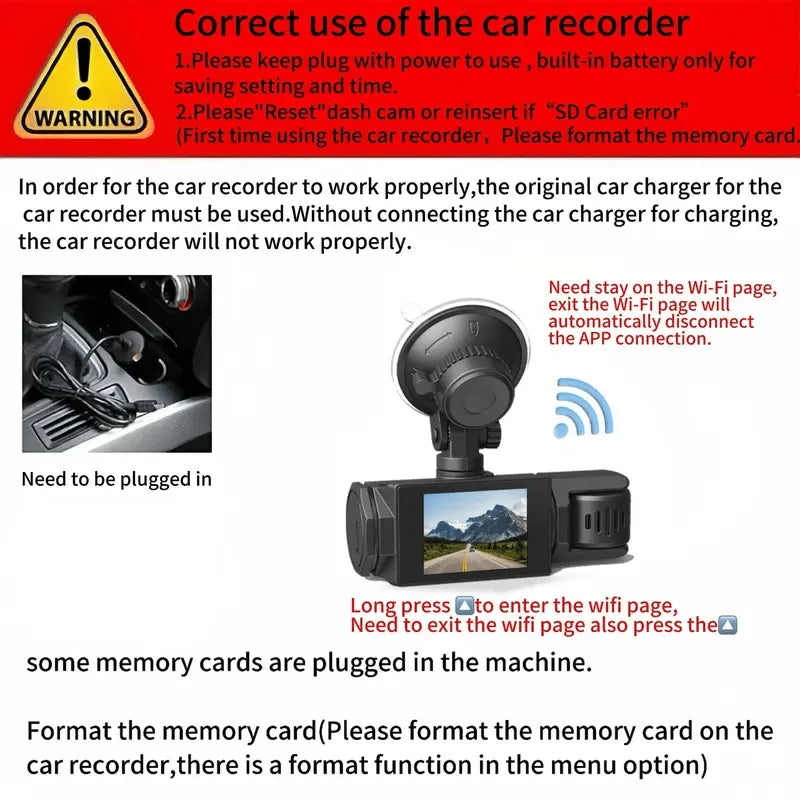 🔥Full View Car Dashcam System（The product does not include a memory card.）