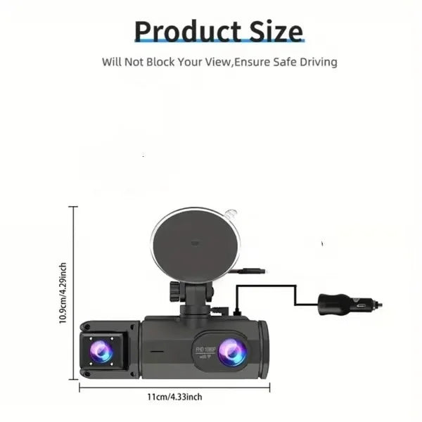 🔥Full View Car Dashcam System（The product does not include a memory card.）