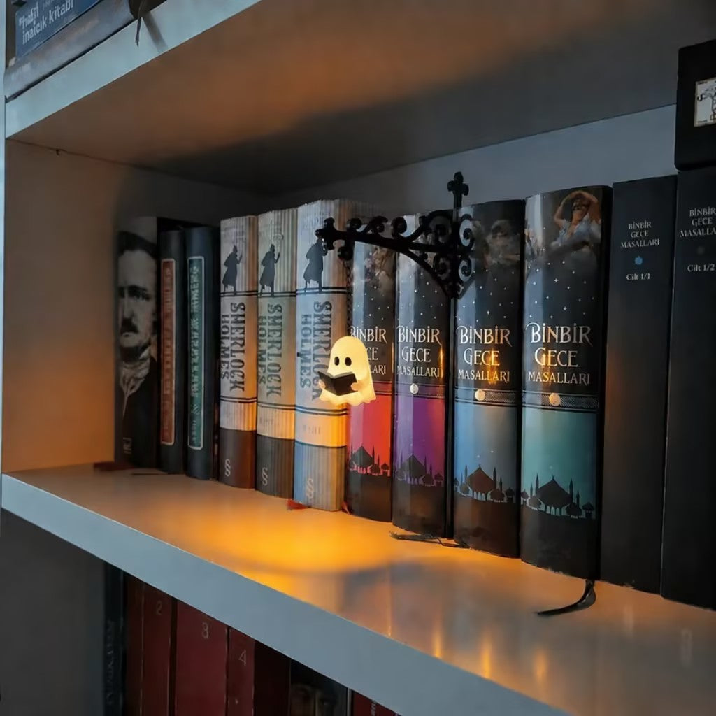 👻 Summer Halloween 🔥 New Arrivals - Ghost Bookshelf Lantern