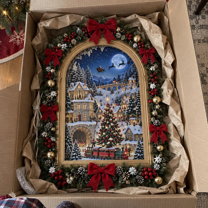 🏠✨ Animated Christmas Village — A Magical Holiday Display