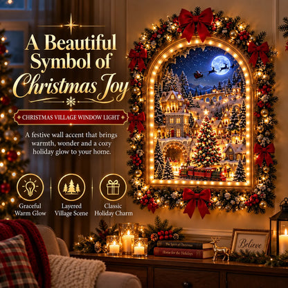 🏠✨ Animated Christmas Village — A Magical Holiday Display