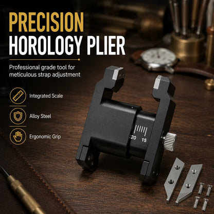 ⌚✨ Spring Bar Plier Tool – 50% Off! Dual-fork Precision, Adjustable Mm Scale, Replaceable Alloy Tips – Scratch-free Strap Changes. 🛠️