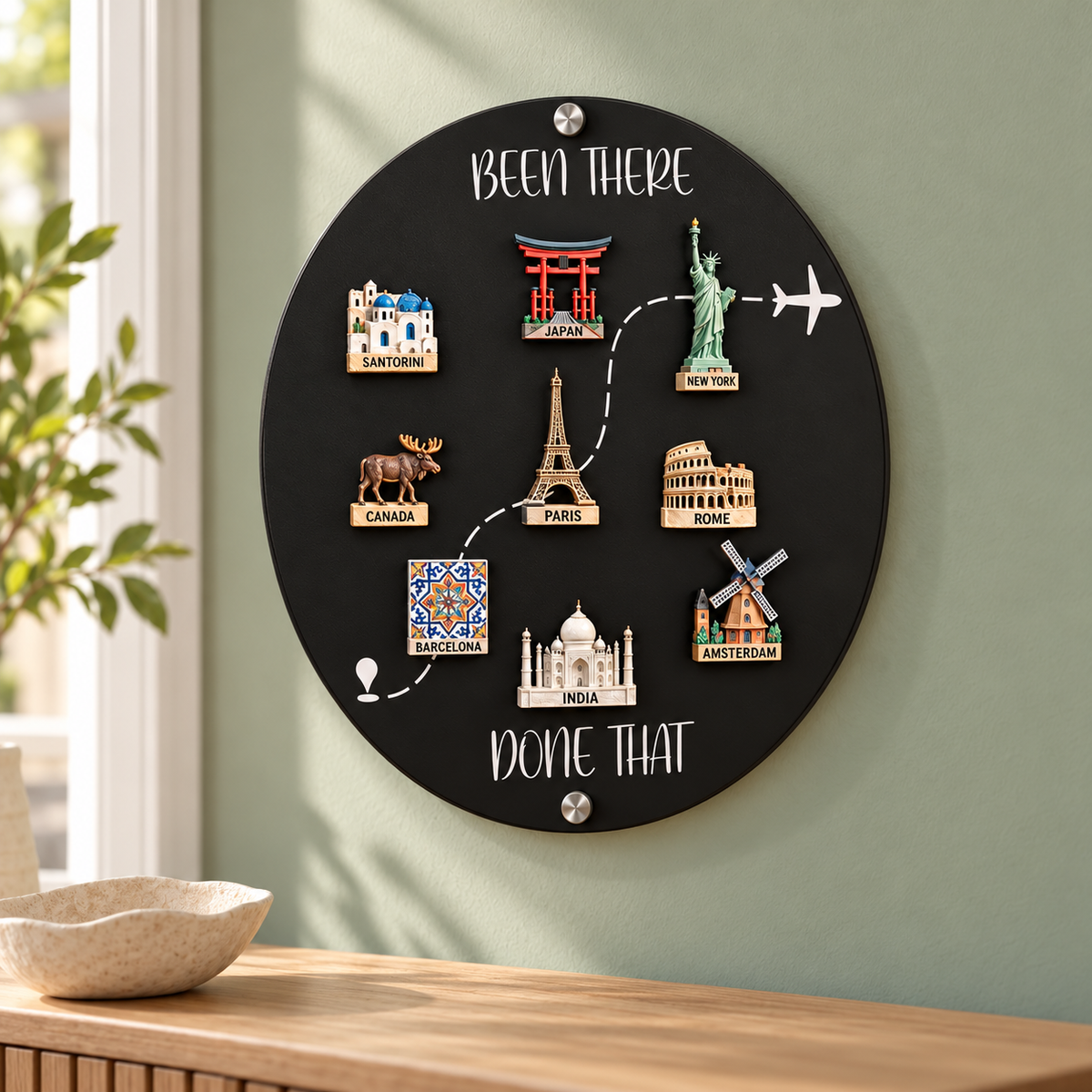 🌎✨travel Magnet Board - 💕every Magnet Has A Story. Every Journey Deserves A Place