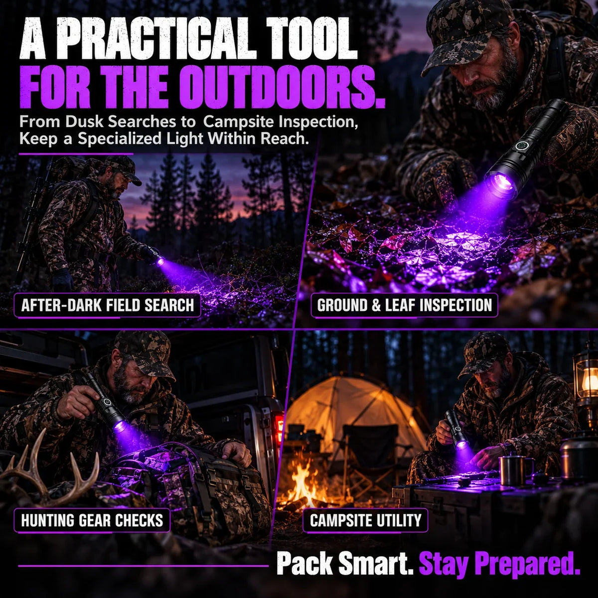 Rechargeable Tracking Light 🔦 For Night Outdoor Adventures