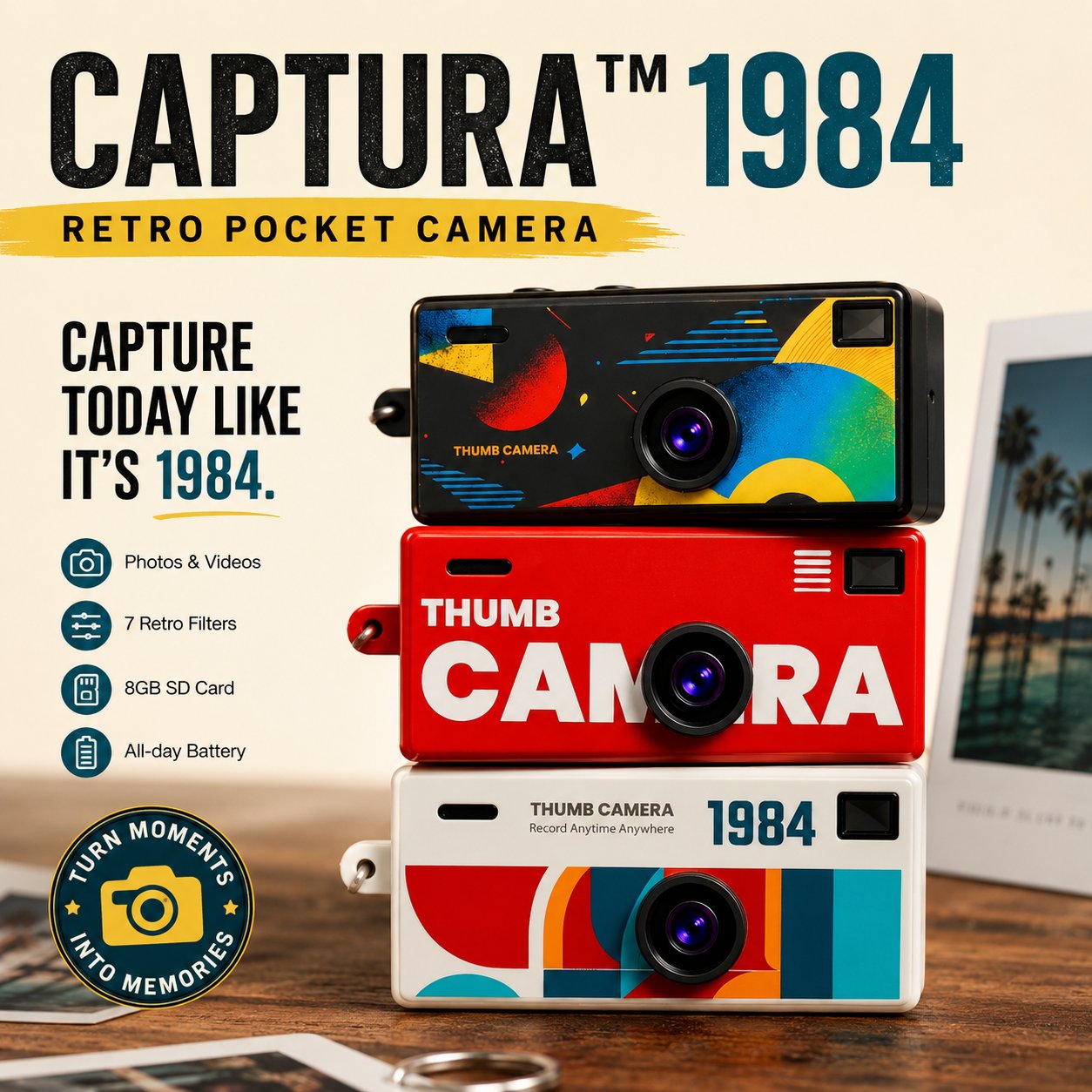🔥1984 Retro Pocket Camera