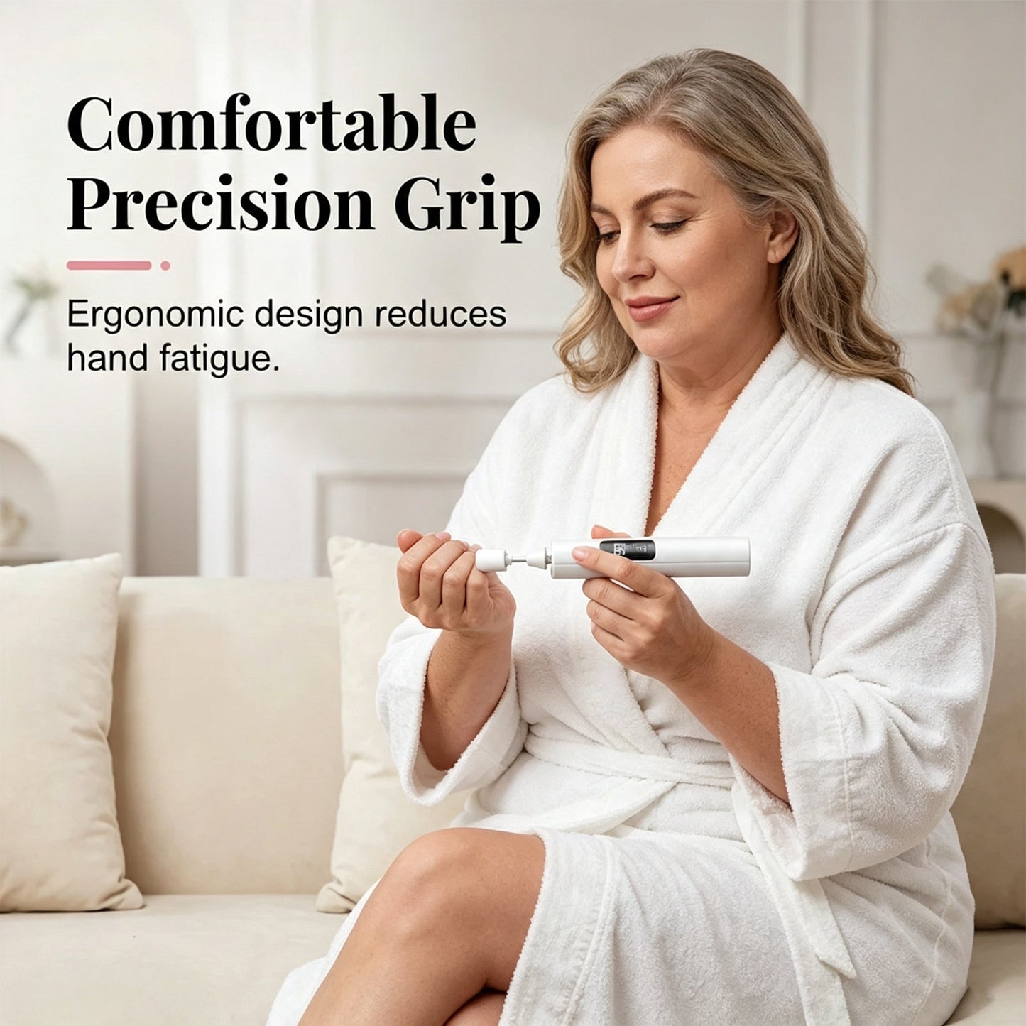 🔥 LAST DAY 56% OFF-Electric Nail Grinder With LED Light