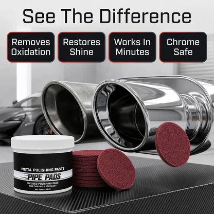 ✨ Mirror-Finish Polishing Pads – Help Reduce Scratches & Oxidation