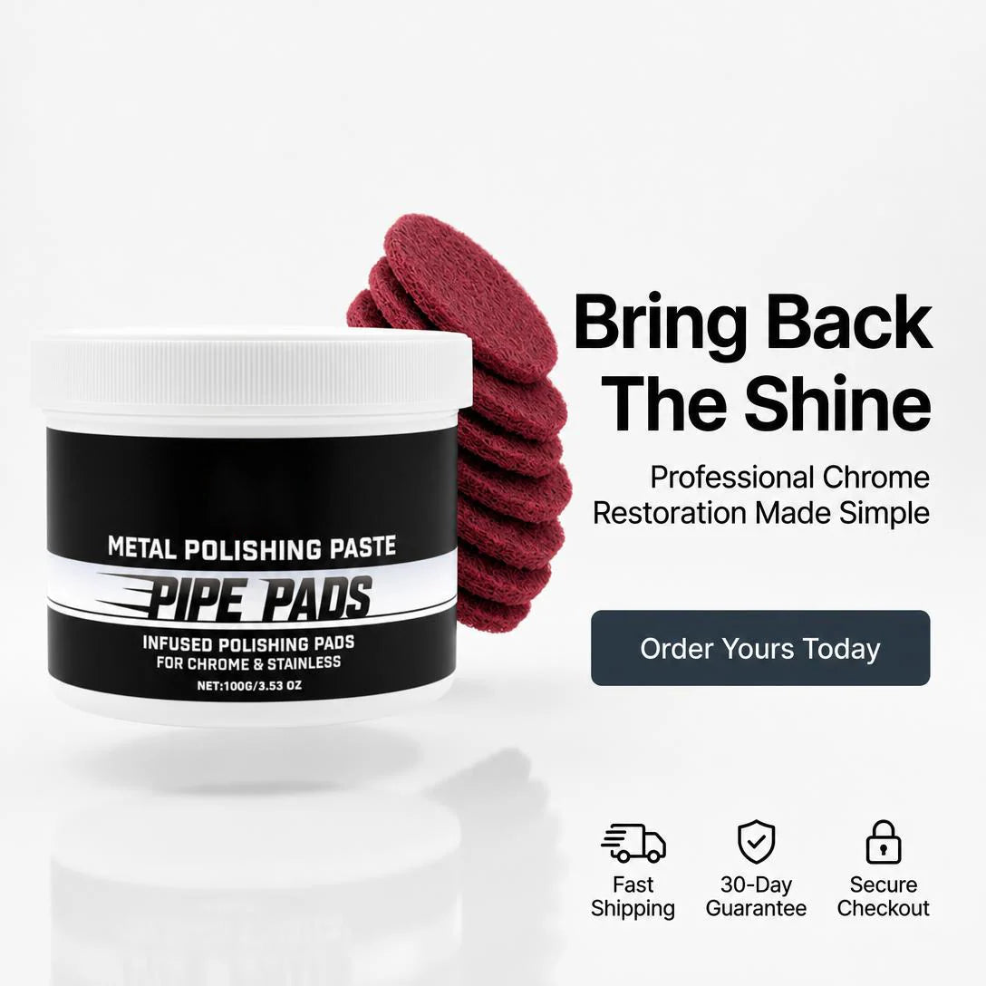 ✨ Mirror-Finish Polishing Pads – Help Reduce Scratches & Oxidation