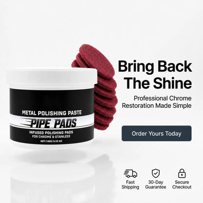 ✨ Mirror-Finish Polishing Pads – Help Reduce Scratches & Oxidation