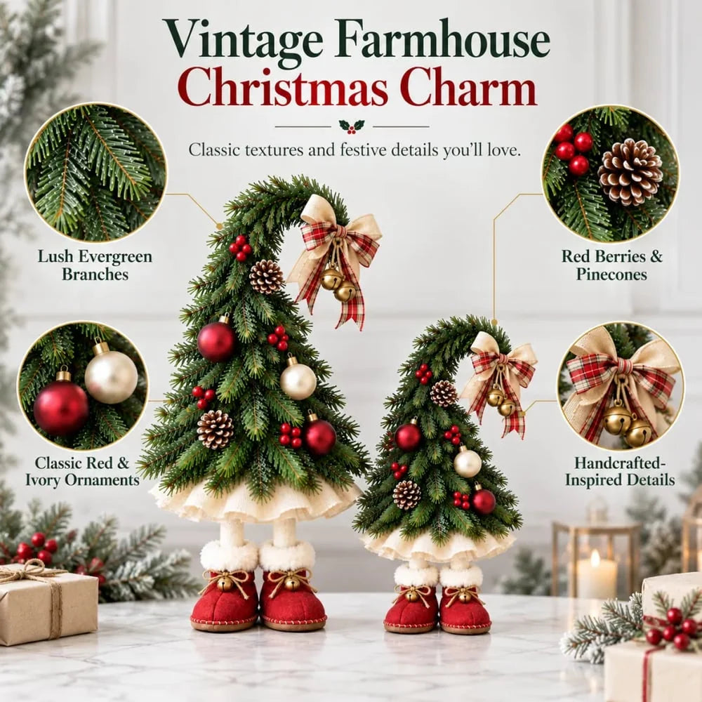 🔥HOT SALE🔥Whimsical Christmas Elf Tree Decor