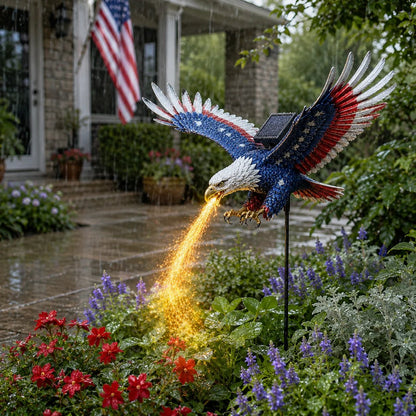 🔥Buy 2 Get 20% OFF🔥🦅 250th Anniversary Special – Eagle of Freedom Solar Garden Light