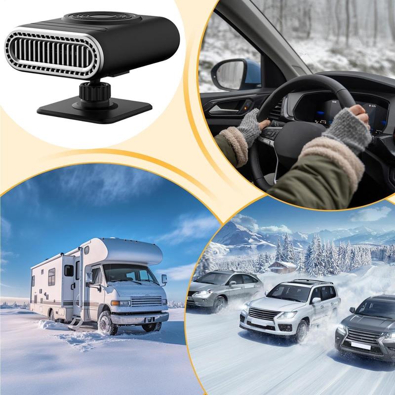 ❄️ Tired Of Freezing In Your Car? 🚗 – 12v Portable Car Heater With Fast Heating & Windshield Defrosting