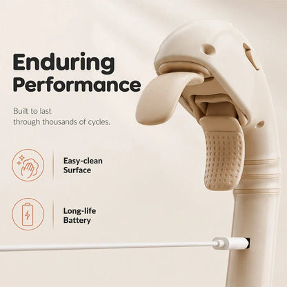 🔥HOT SALE 50% OFF! 💆‍♂️💨 Stop begging for a back rub — this long-handle massager reaches every knot you can't. Ergonomic, cordless, and surprisingly powerful. Your shoulders will finally get the memo. ✨