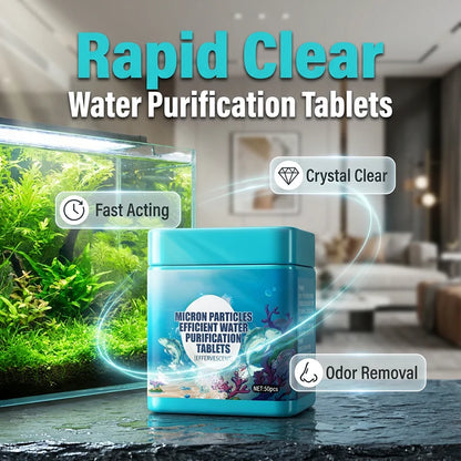🐟High-Efficiency Aquarium Water Purification Tablets💧