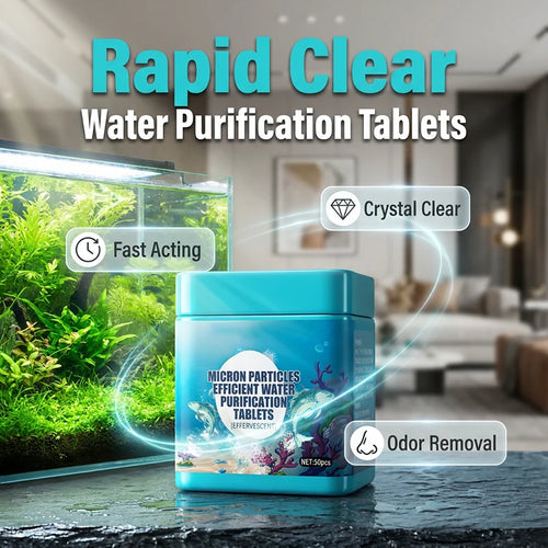 🐟High-Efficiency Aquarium Water Purification Tablets💧