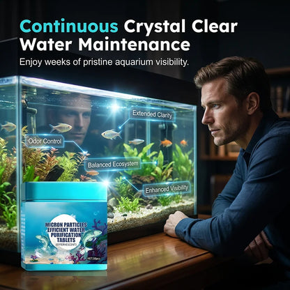 🐟High-Efficiency Aquarium Water Purification Tablets💧
