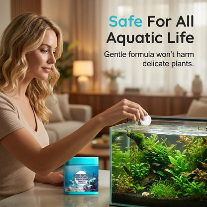 🐟High-Efficiency Aquarium Water Purification Tablets💧