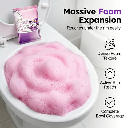 🔥HOT SALE🔥🛡️Automatic Foaming Toilet Bowl Cleaner Powder